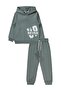 Basic 2-Piece Tracksuit Set for Ages 10-13 - Gray