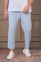 Men's 100% Cotton Short Leg Trousers Light Blue - 4