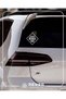 There Is a Baby in the Car Sticker 17X17 cm White - 3
