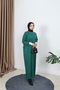 Mercerized Dress with Glitter Detail - 2