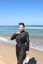 Atlas Adjustable 3-Piece Set of Hijab Swimwear with Elastic Waistband - 7