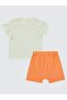 Baby Boy Shorts Set 6-18 Months Cream - 3