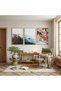 Wooden Framed Set of Three Wooden Paintings of the Power and Elegance of Nature - 3