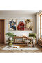 Natural Harmony Triple Wooden Painting Set with Wooden Frame - 3