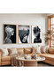 Wooden Framed Three-Piece Wooden Painting Set between Dream and Reality - 5