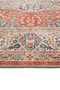 Private Terracotta Color Ethnic Patterned Authentic Shag Rug, Distressed Vintage Medallion Living Room Rug (xxx) - 8