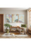 Elegant Footprints Triple Wooden Painting Set with Wooden Frame - 3