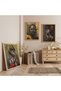 Wooden Framed African Women Triple Wooden Painting Set