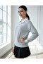Grimelanj Polo Collar Buttoned Waffle Fabric Long Sleeve T-Shirt - 3