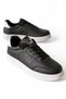 Black White Unisex Lace-Up Sports Shoes School Sneaker Women Men Child Large Size 158Nav - 6