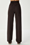 Pensli Pleated Polyviscose Trousers Lgp0021 Brown - 5