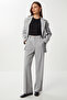 Pensli Pleated Polyviscose Trousers Lgp0021 Gray - 4