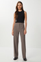 Stitched Straight Polyviscon Pants Lgp0023 Vi̇zon