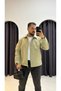 Zippered Boxy Fit Trench Coat - 3