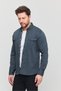 Slim Fit Men's Denim Shirt Petrol Green 5XL Size 110-115 kg - 7