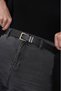 Grid Bridge Gold Buckle Women's Belt Trouser Belt Dress Belt Shirt Belt Coat Belt