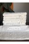 Dantelli 30X50 cm 6 Pieces Velvet Kitchen Towels |   100% Cotton |   Dowry Box, Gift Box, Mevlütluk (a Type of Gift Box) - 3