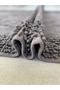 Pamukkent Soft, Super Absorbent 2-Piece 100% Cotton Ultra Luxury Bath Mat Set Anthracite - 7
