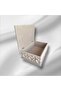 خشب - خام MDF - مجوهرات منقوشة - مكياج - إكسسوارات - متعددة الأغراض - صندوق ديكور مستطيل الشكل - 5