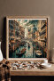 Wooden Puzzle - Evening in Venice - 353 Pieces, 29X29 cm - 4