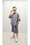Boys' Shirt-Shorts Two-Piece Muslin Summer Set 100% Cotton.