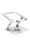 Premium 360° Rotating Laptop Stand | Adjustable Height & Angle, Foldable Aluminum Alloy Design