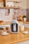 X Refika Hatır Mod Turkish Coffee Machine with Milk Steel Coffee Pot 5 Cup Capacity Swiss Cream