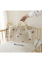 Polyester Bear Large Mommy Bag Maternity Baby Diaper Storage Bag Large Capacity Baby Items - 4