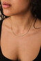 Steel Italian Necklace Herringbone Flat Chain Snake Necklace 1mm Non Tarnish 45cm - 4
