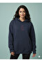 Lenithra Mona Lisa Back Printed Unisex Oversize Smoked Hoodie - 4