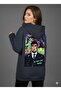 Lenithra Thomas Shelby Back Printed Unisex Oversize Smoked Hoodie - 3
