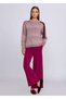 Organic Cotton Wool Blended Pink Knitwear - 5
