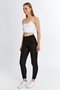 Women's Black Plus Size High Waist Sports Leggings-P2154 - 6
