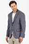 Savue Men's Navy Blue Cotton Blend Lycra Stretch Fabric Sports Blazer Jacket - 3