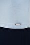 Men's Comfort Fit Modal Blend Short Sleeve Casual Blue Polo Neck T-Shirt Ts 903 - 6