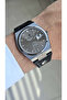 Rym-633061 Slim Classic Men's Watch - Sapphire Glass - Leather Strap - Steel Case - 2 Years Warranty Gray-Bk - 3