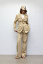 Kum Retro Belted Thin Gabardine Jacket - 2