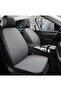 Hand Feather Pocket & Sweat-Proof Car Seat Cushion Set - Seat Protection Cover (Front-Rear Full Set) - 2