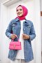 سترة نسائية مطرزة بالخرز من قماش الدنيم - 6