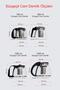 Heat Resistant Glass Teapot with Strainer Herbal Teapot 900ml - 3