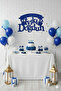 Dark Blue Happy Birthday Eva Wall Door Ornament - 19x26 cm
