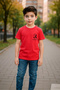 Children's Unisex Ataturk and Signature Printed 100% Cotton T-Shirt - 2