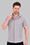 Oslo Shirt Collar Ornament Patch Stretch Fabric T-Shirt