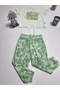Girls' Pants T-Shirt Set 100% Cotton Breathable Casual Style Design with Pockets - 6