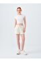 Women's Ecru Lf 2038692 Pink W Srt Shorts Lf2038692-Ecru