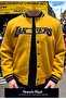 Bomber College Coat with Elastic Waist I College Jacket with Astaer Inside Model - 7