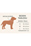 Khaki Soft Textured Large Breed Column Dog Collar Dog Collar - 5
