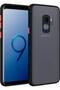 Galaxy J6 Plus Case Matte Anti-Fingerprint Camera Protected Hard Silicone Cover with Colorful Keys - 2