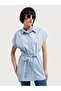 Loose Fit Women's Shirt Short Sleeve