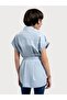 Loose Fit Women's Shirt Short Sleeve - 3